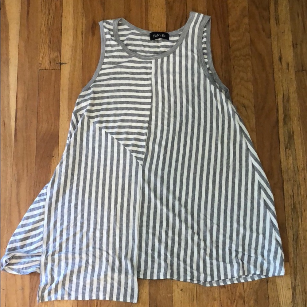 Fab’rik striped tunic dress
